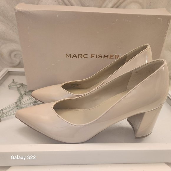 Marc Fisher Shoes - Marc Fisher "Caitlin" Leather Patient Heels. NIB. Size 6.5